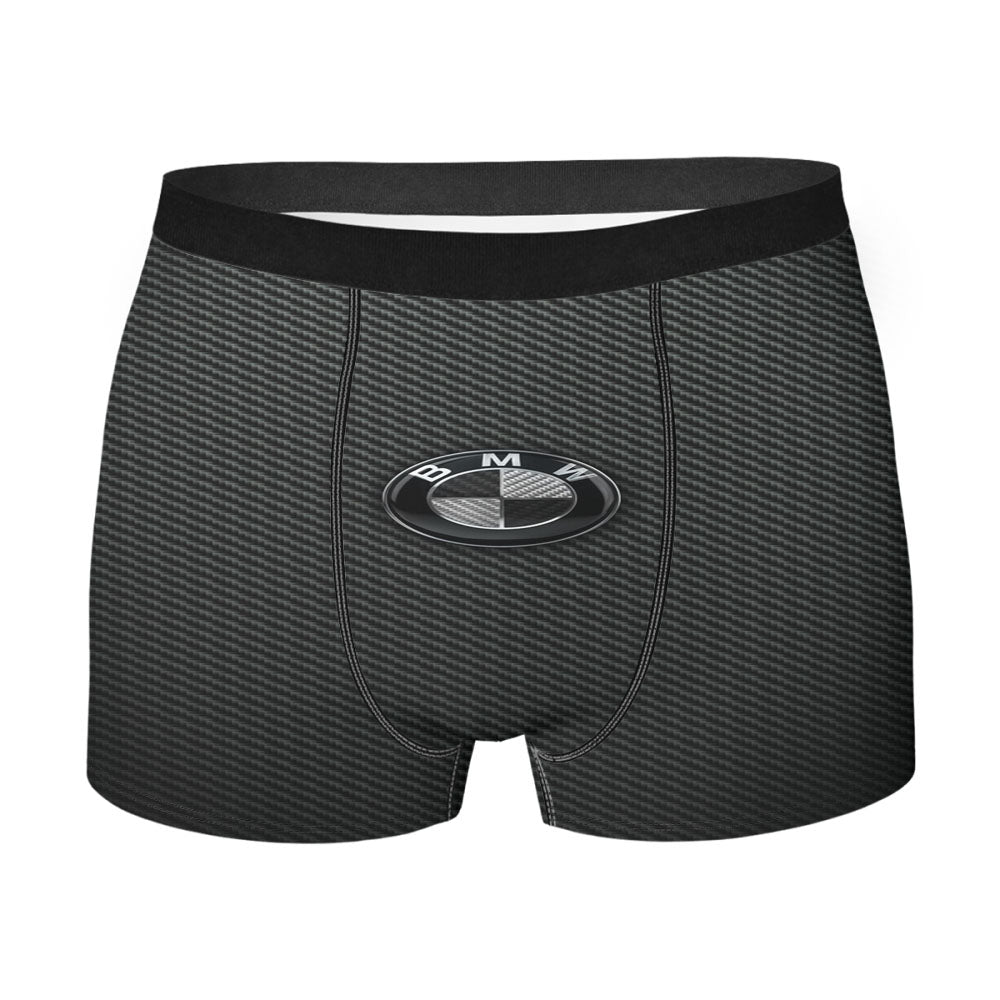 Bmw Cars Carbon Fiber Logo Men'S Boxer Briefs