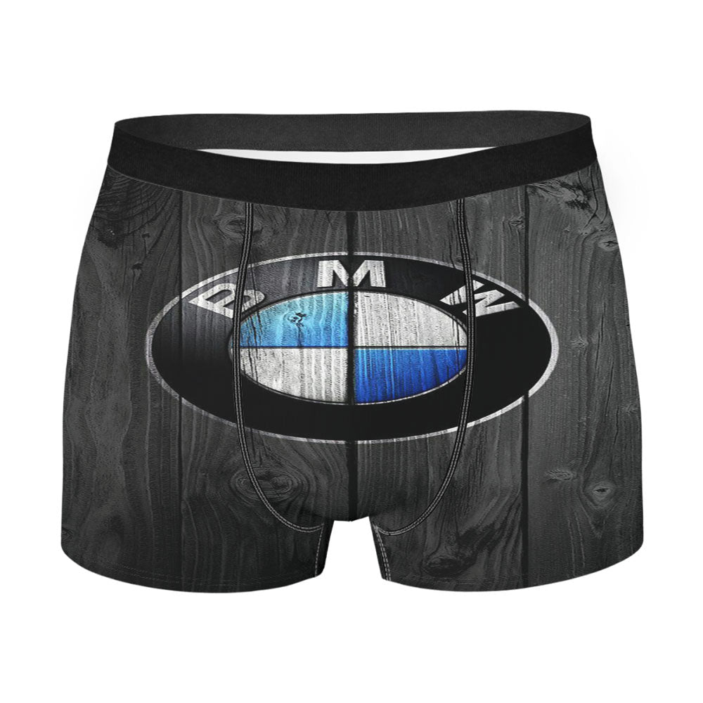 Bmw Wood Black Art Men'S Boxer Briefs