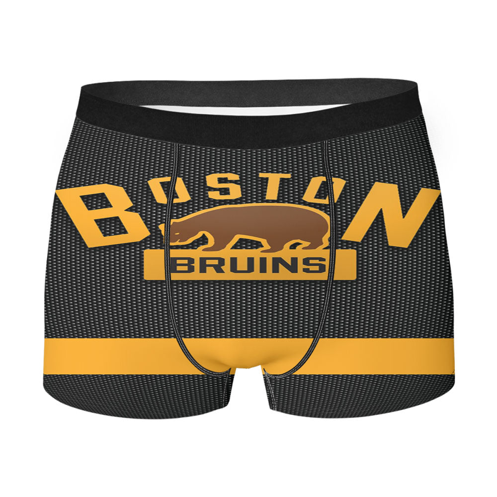 Boston Bruins Bear Men'S Boxer Briefs
