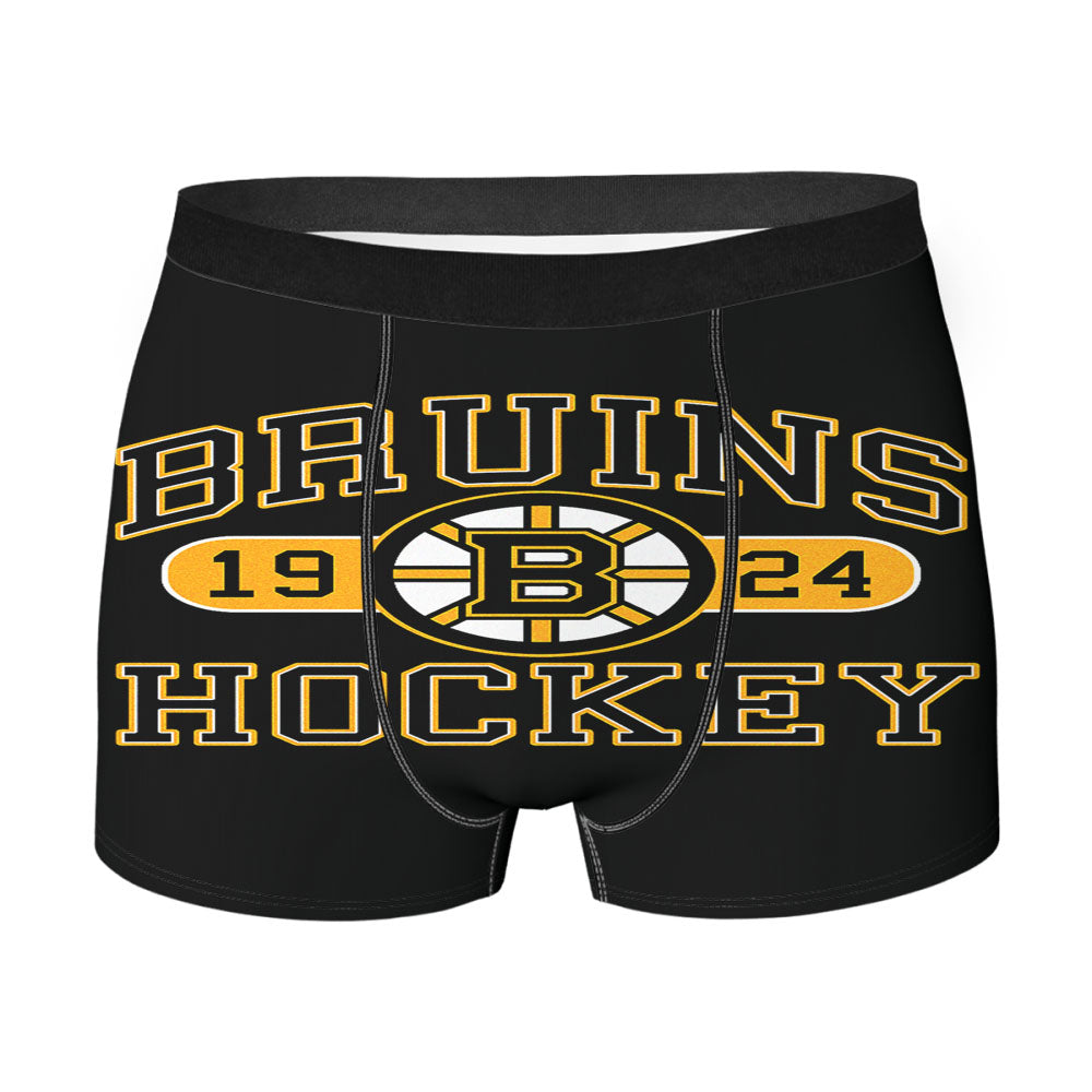 Boston Bruins Hockey Jersey 1924 Men'S Boxer Briefs