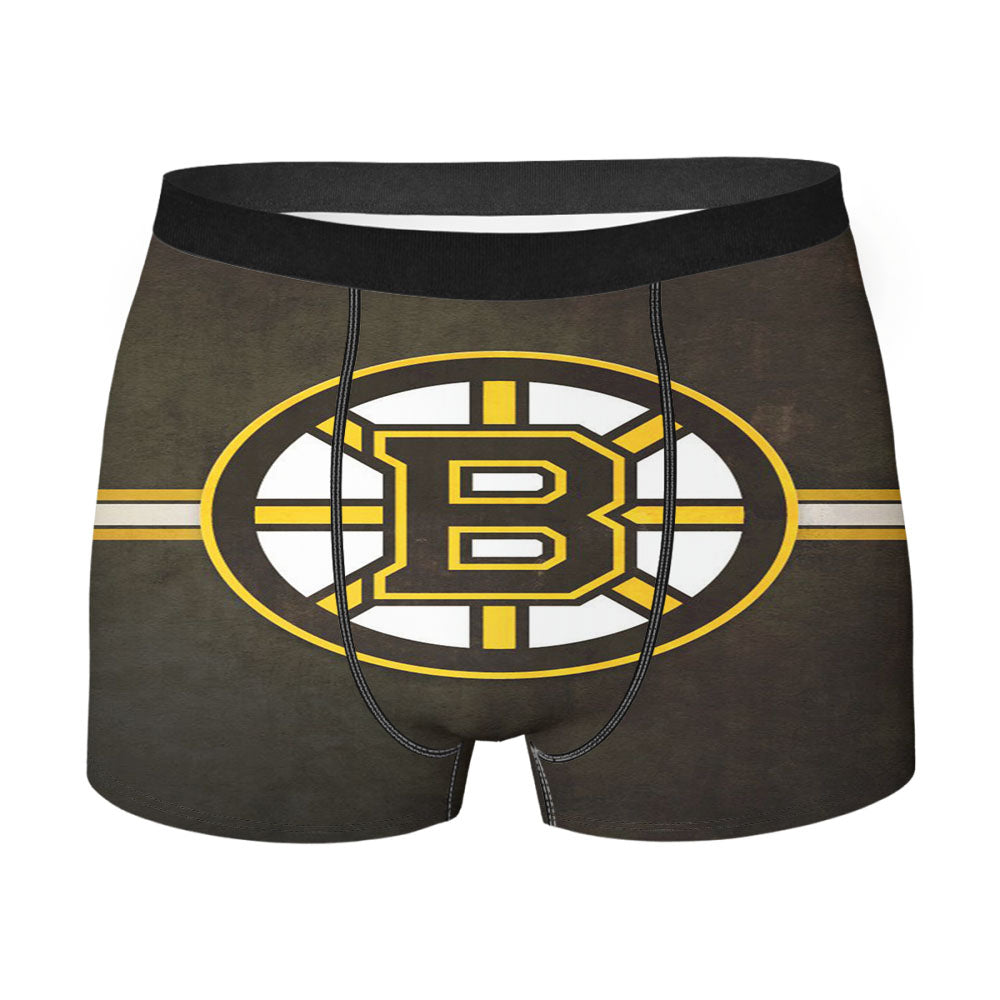 Boston Bruins Nhl Men'S Boxer Briefs