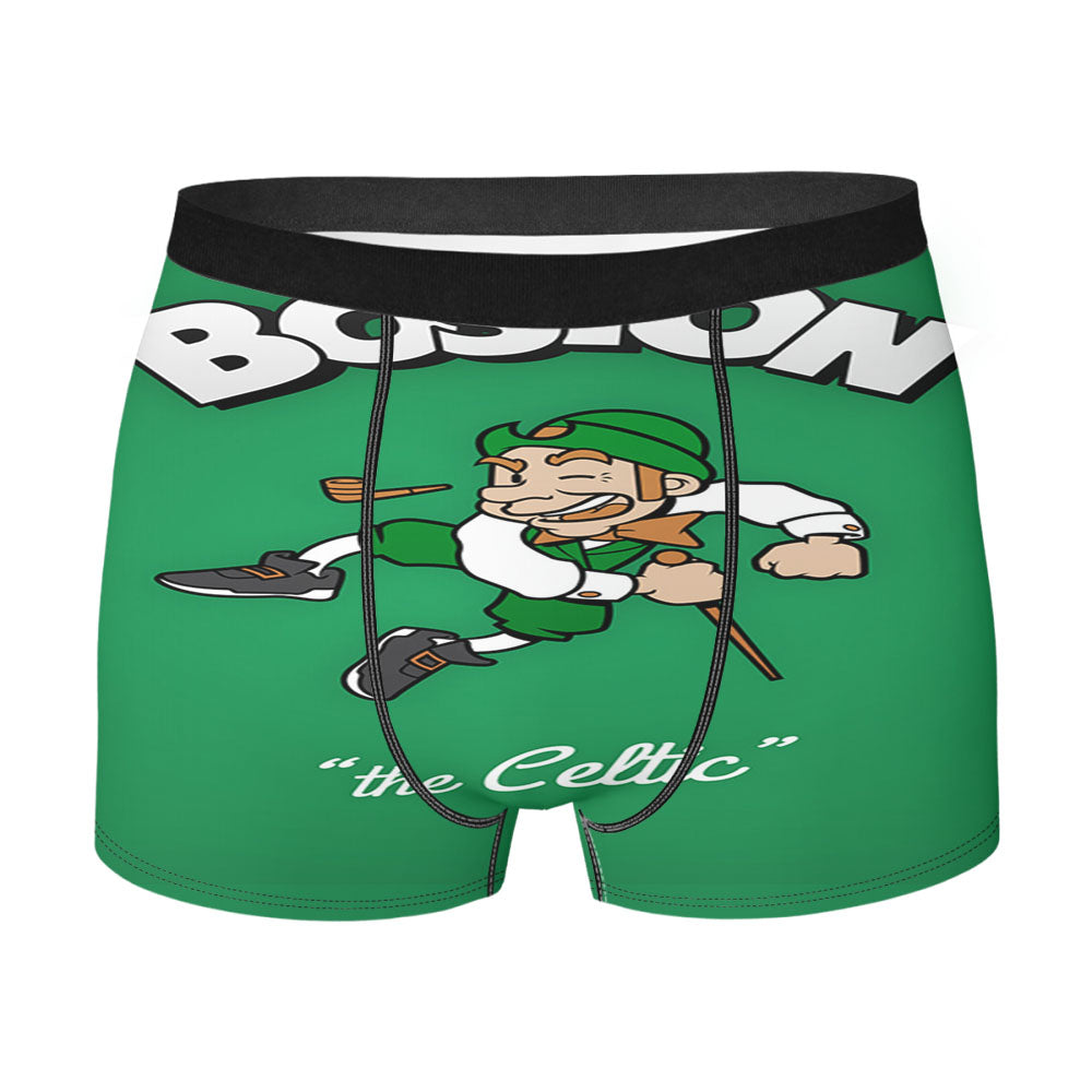 Boston Celtic Men'S Boxer Briefs