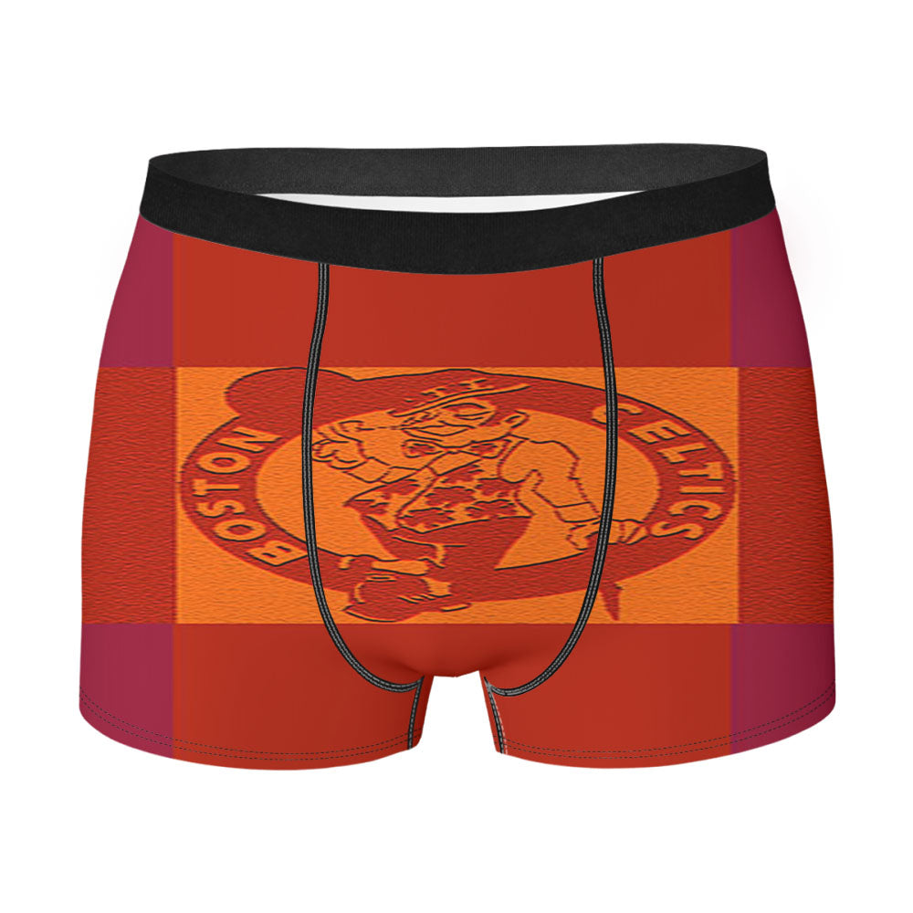 Boston Celtics Cover Design Men'S Boxer Briefs