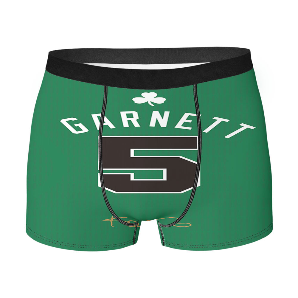 Boston Celtics Garnett Men'S Boxer Briefs