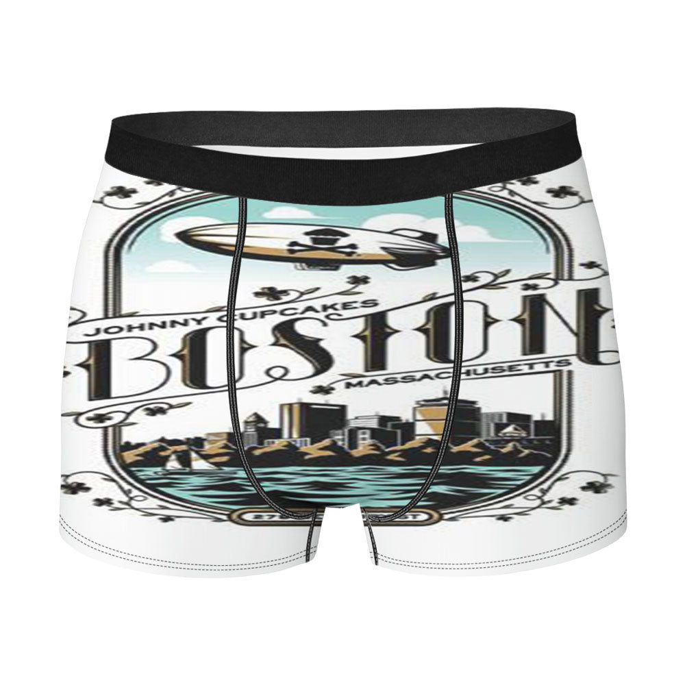 Boston Massachusetts Men'S Boxer Briefs