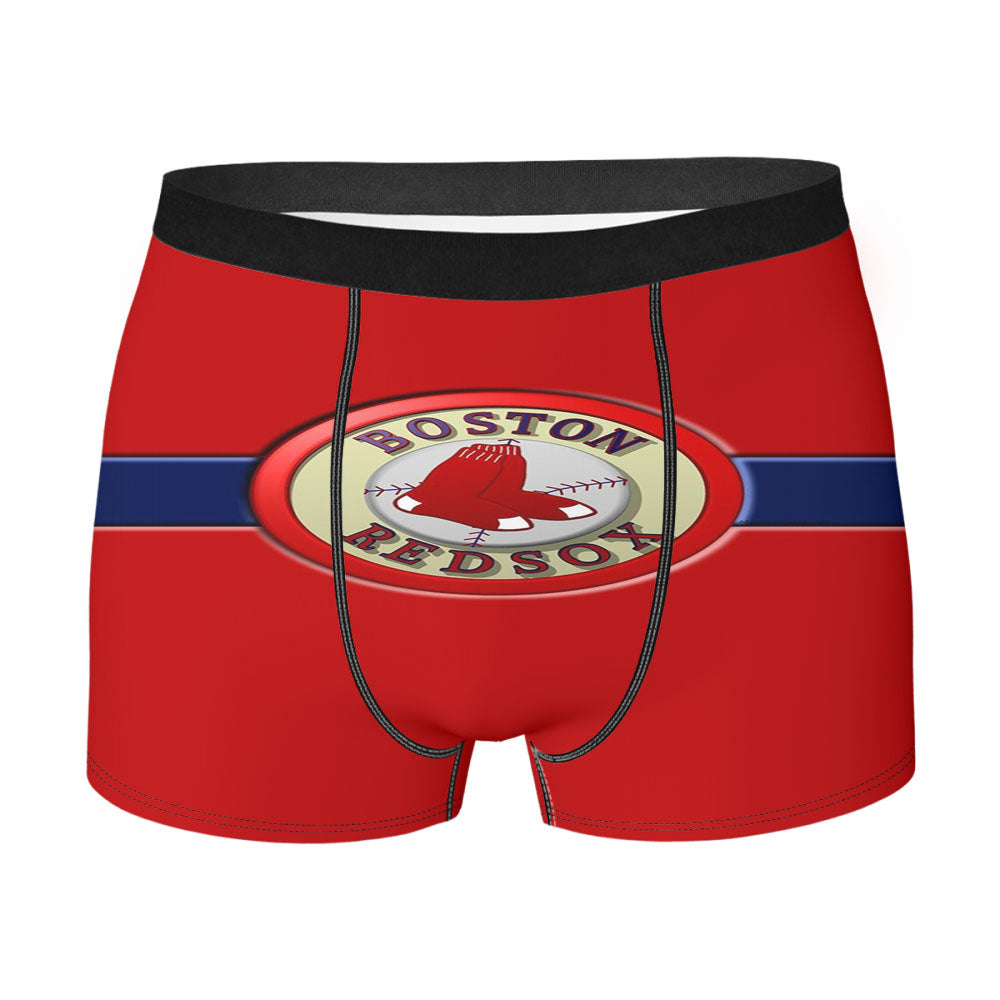 Boston Red Sox Logo Men'S Boxer Briefs