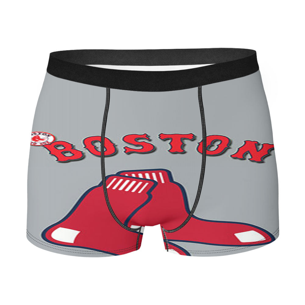 Boston Red Sox Red Men'S Boxer Briefs