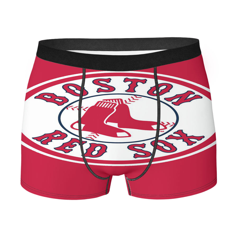 Boston Redsox Logo Men'S Boxer Briefs
