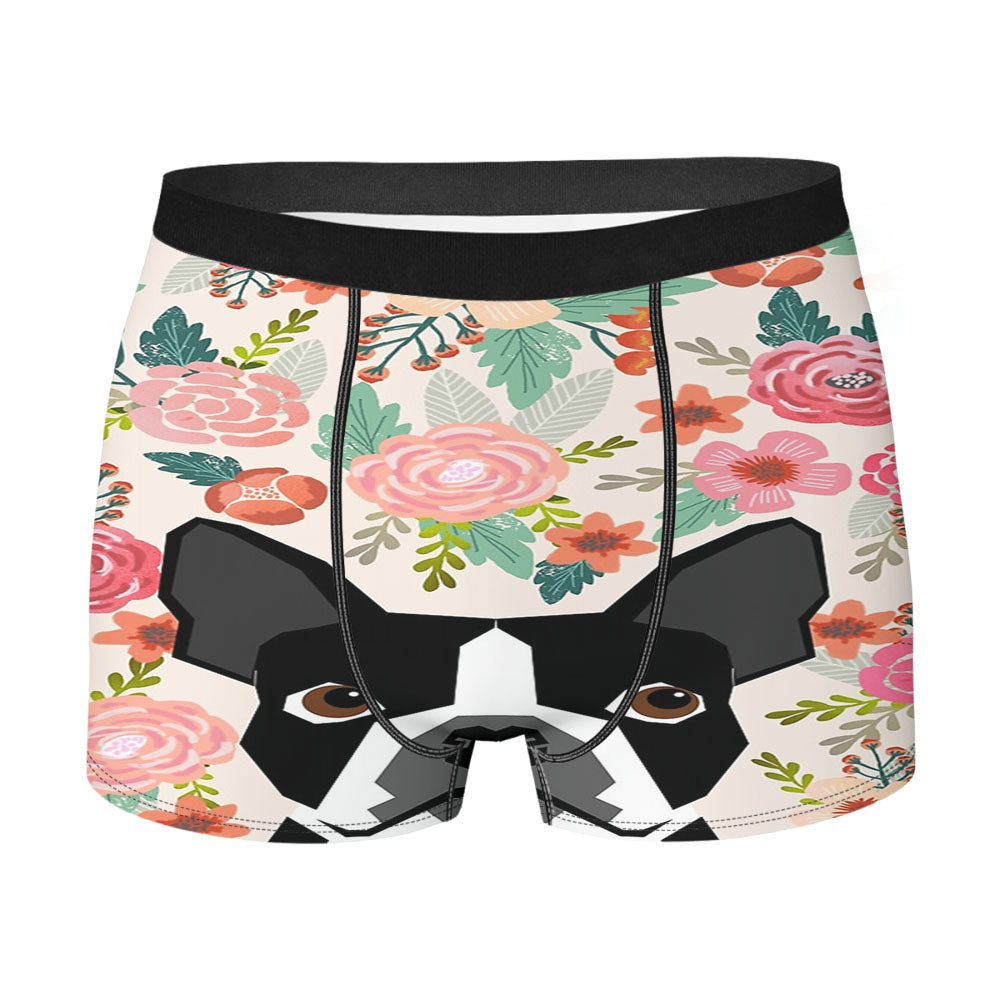 Boston Terrier Dog Breed Men'S Boxer Briefs
