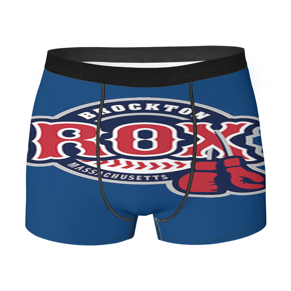 Brocton Rox Baseball Logo Blue Men'S Boxer Briefs