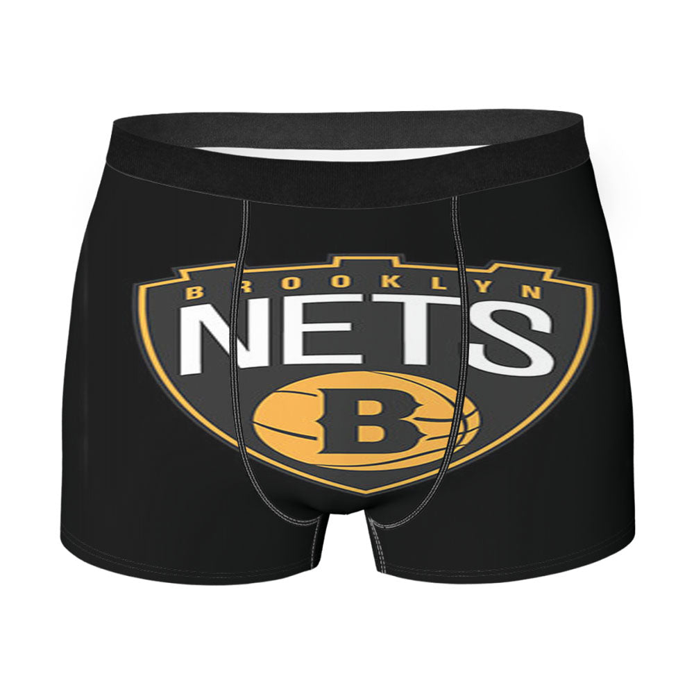 Brooklyn Nets B Nets Men'S Boxer Briefs