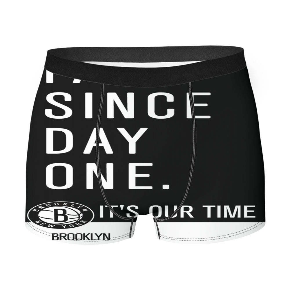 Brooklyn Nets Fan Since Day One Men'S Boxer Briefs