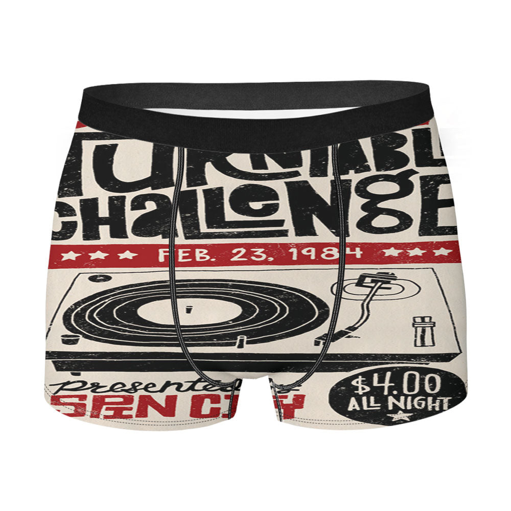 Brooklyn Turntable Chalange Men'S Boxer Briefs