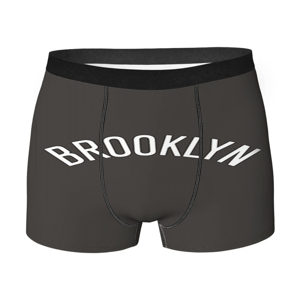 Brown Brooklyn Men'S Boxer Briefs