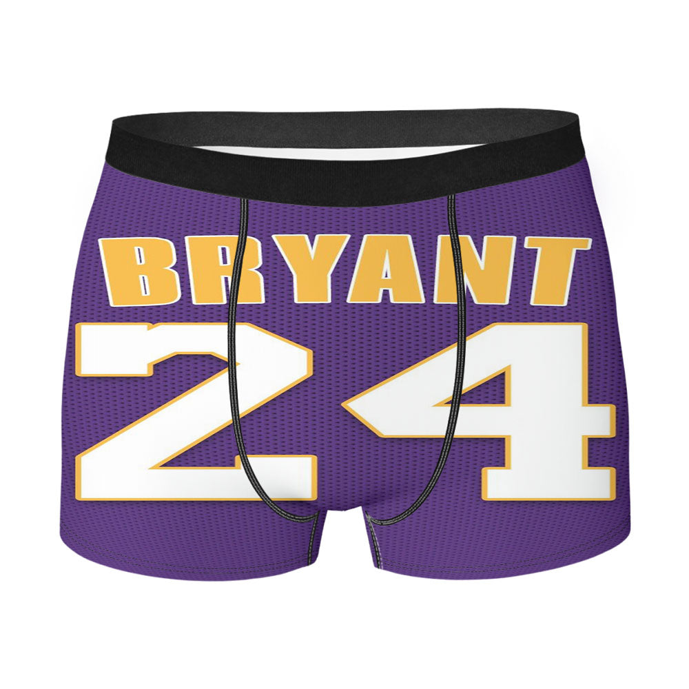 Bryant 24 Lakers Men'S Boxer Briefs