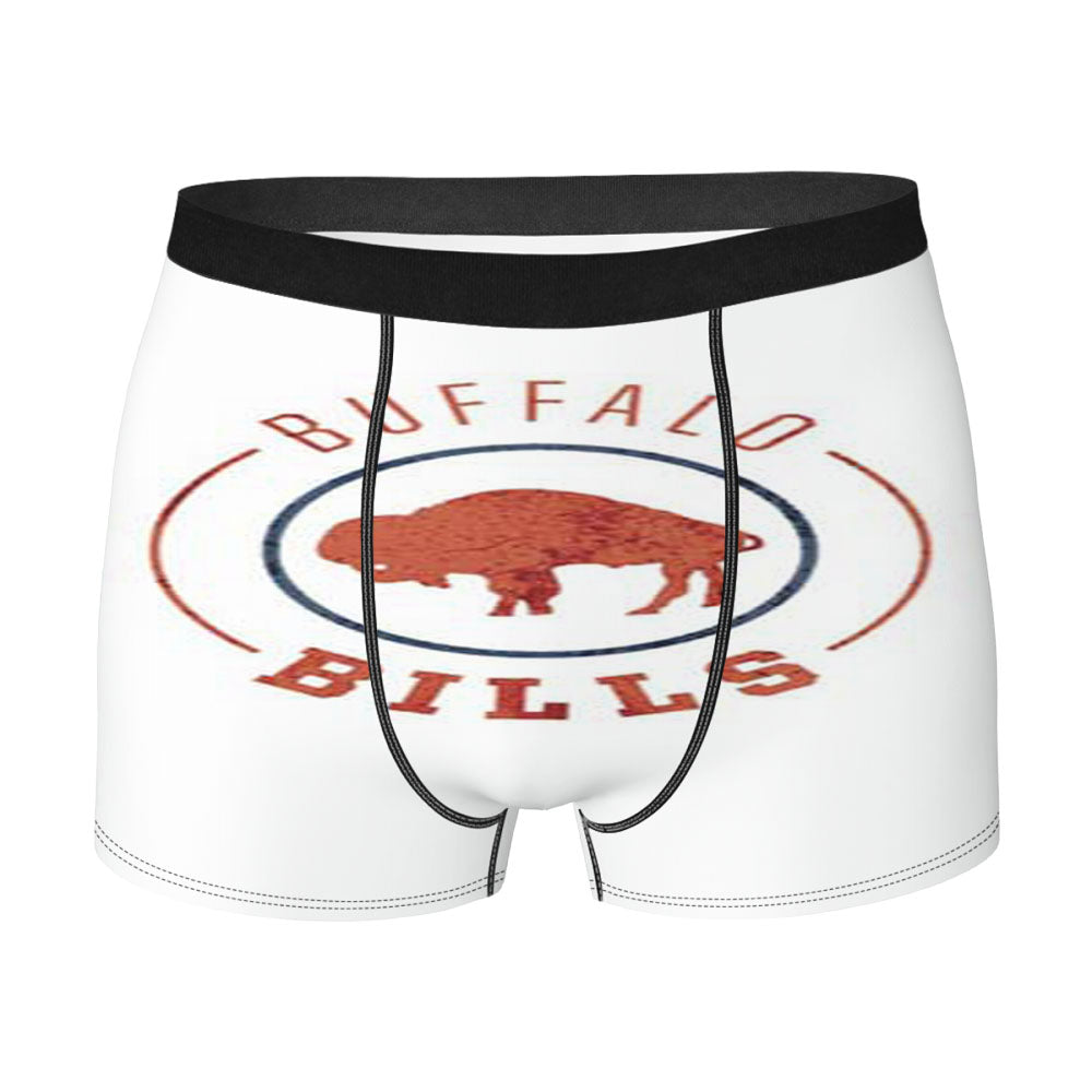 Buffalo Bills Concentric Logo Men'S Boxer Briefs