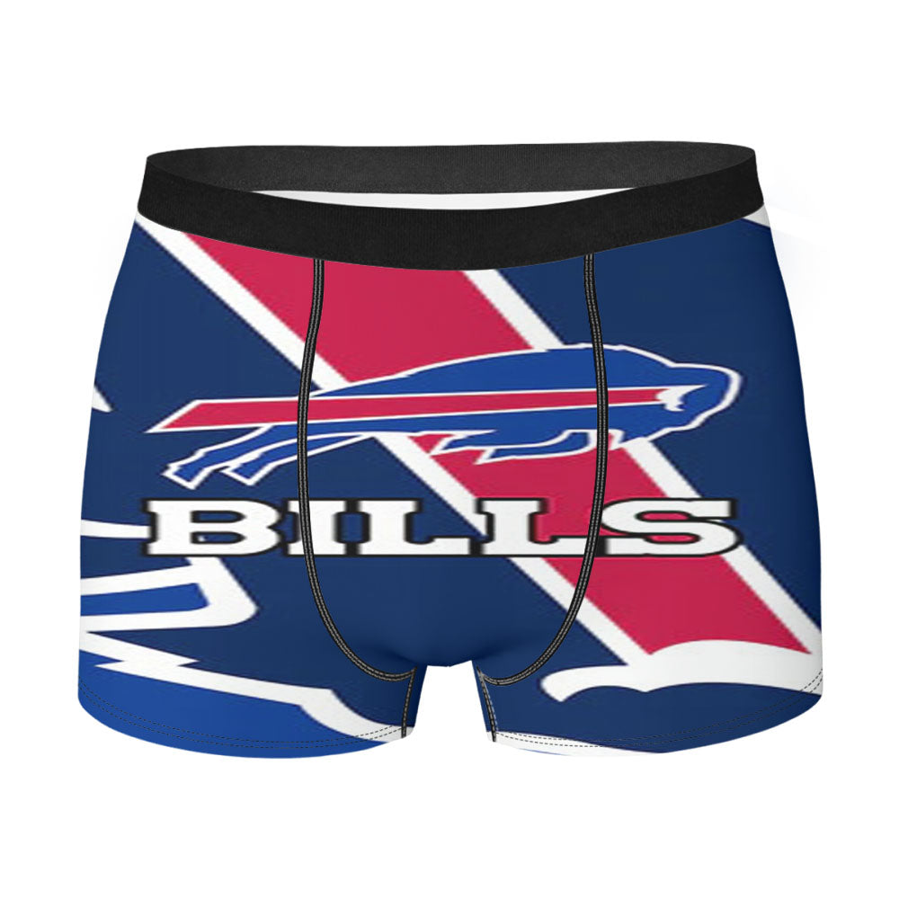 Buffalo Bills Football Team Men'S Boxer Briefs