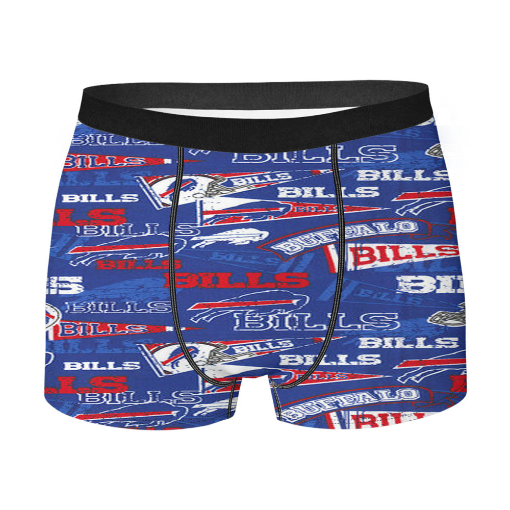 Buffalo Bills Logo Doodle Men'S Boxer Briefs