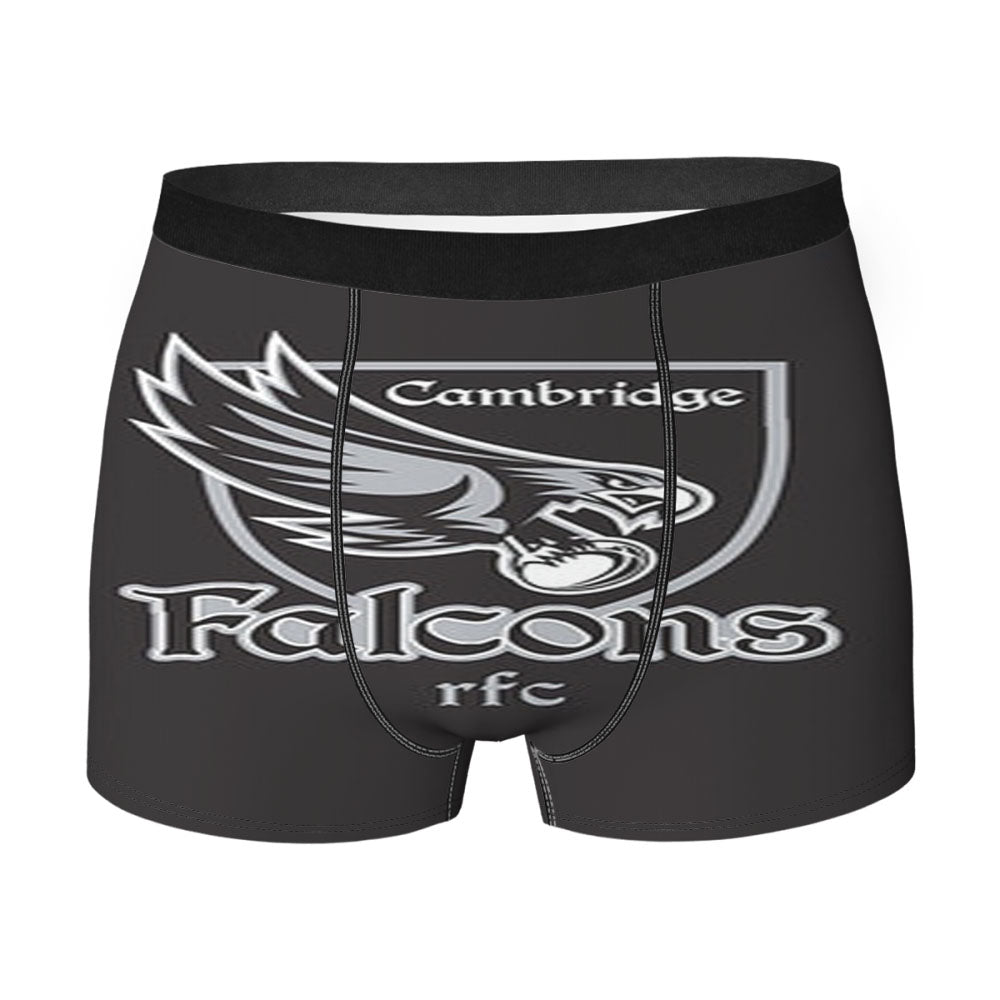 Cambridge Falcons Logo Grey Men'S Boxer Briefs