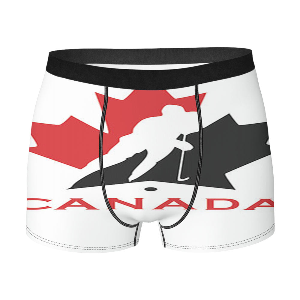 Canada Hockey Logo Men'S Boxer Briefs