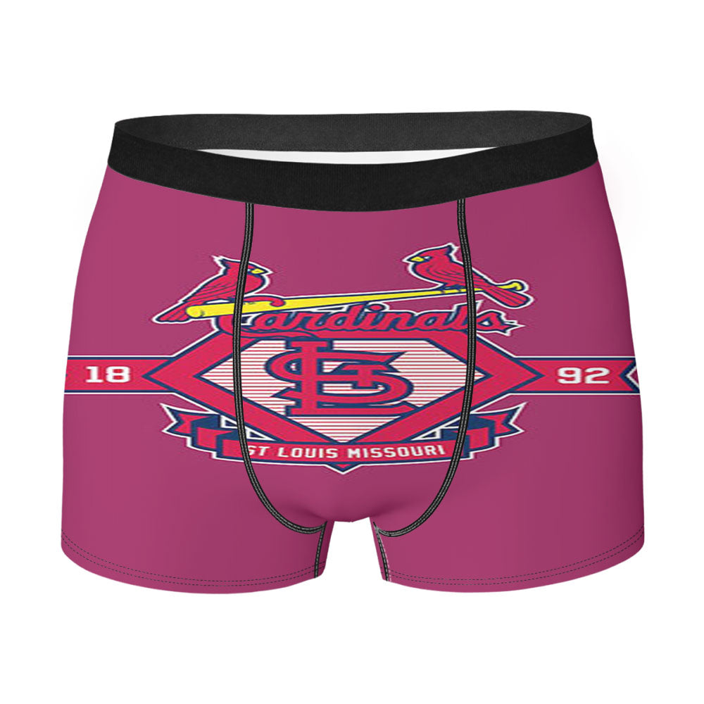 Cardinals Pink Men'S Boxer Briefs