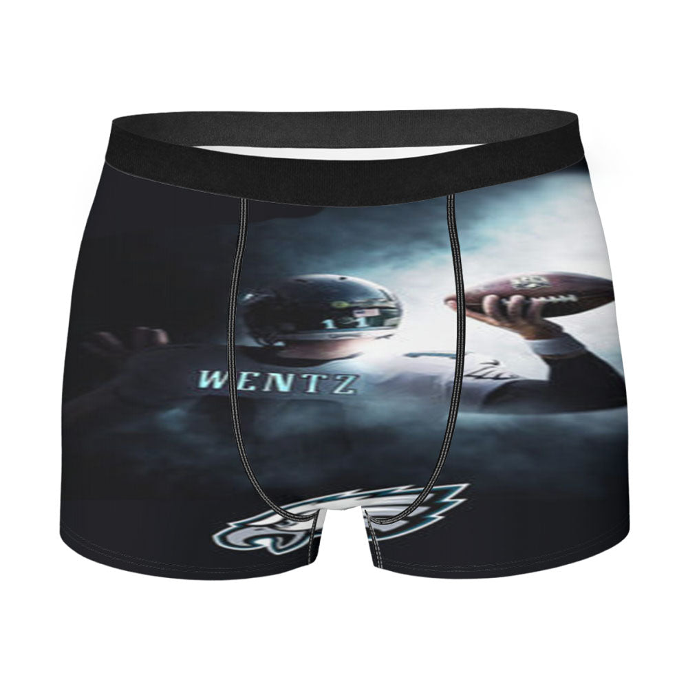 Carson Wentz Philadelphia Eagles Men'S Boxer Briefs