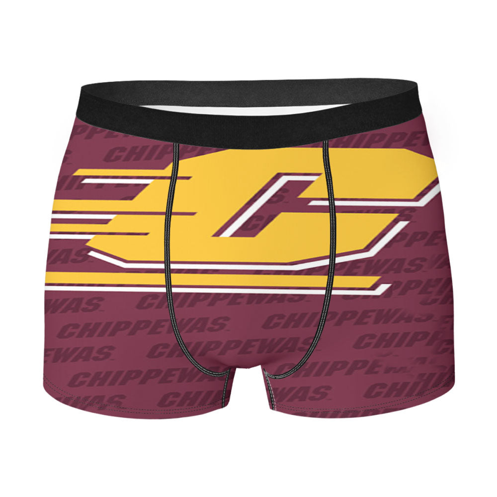 Central Michigan University Men'S Boxer Briefs