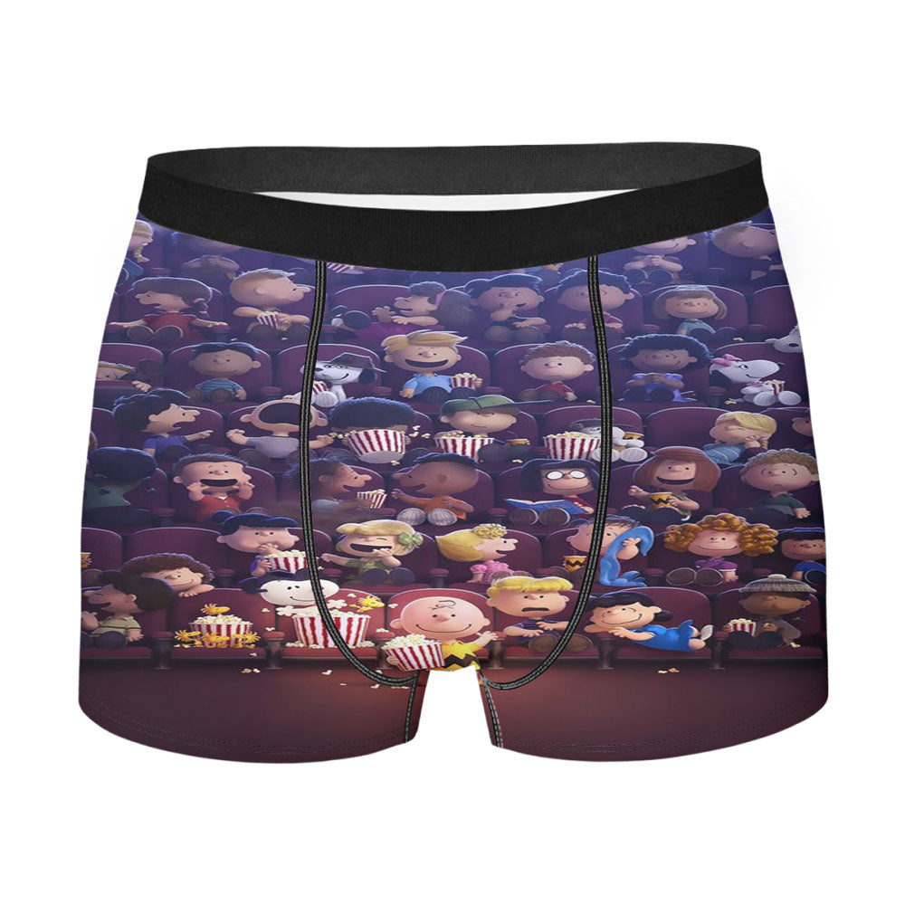 Charlie Brown Snoopy The Peanuts Movie Men'S Boxer Briefs