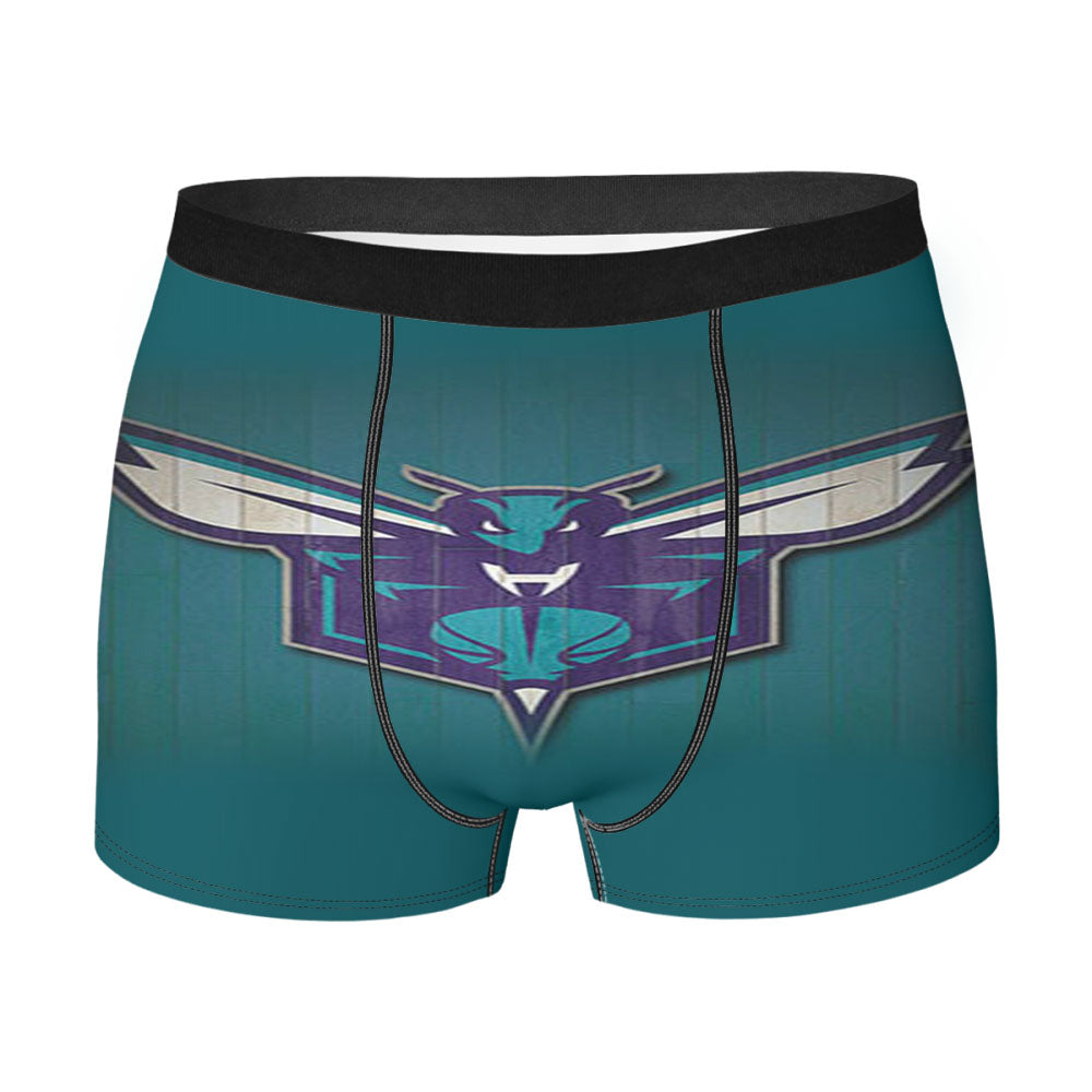 Charlotte Hornets Blue Men'S Boxer Briefs