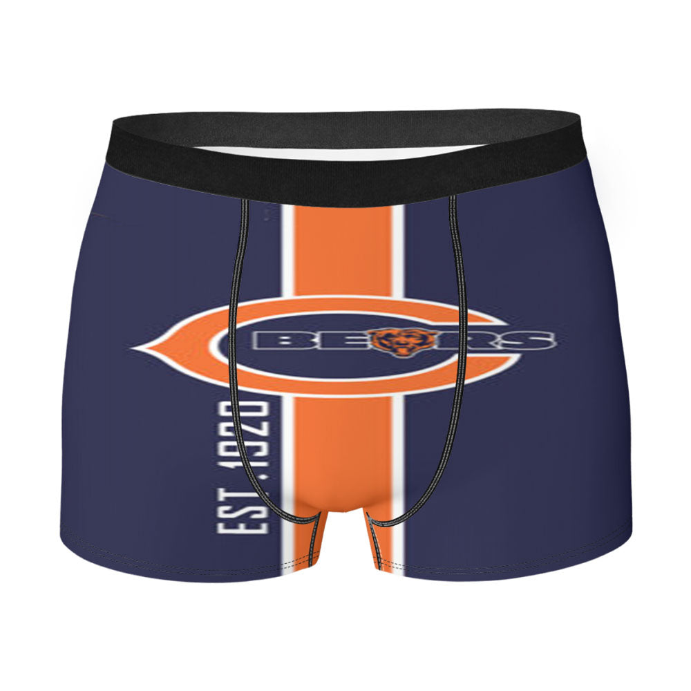 Chicago Bear Est 1920 Men'S Boxer Briefs