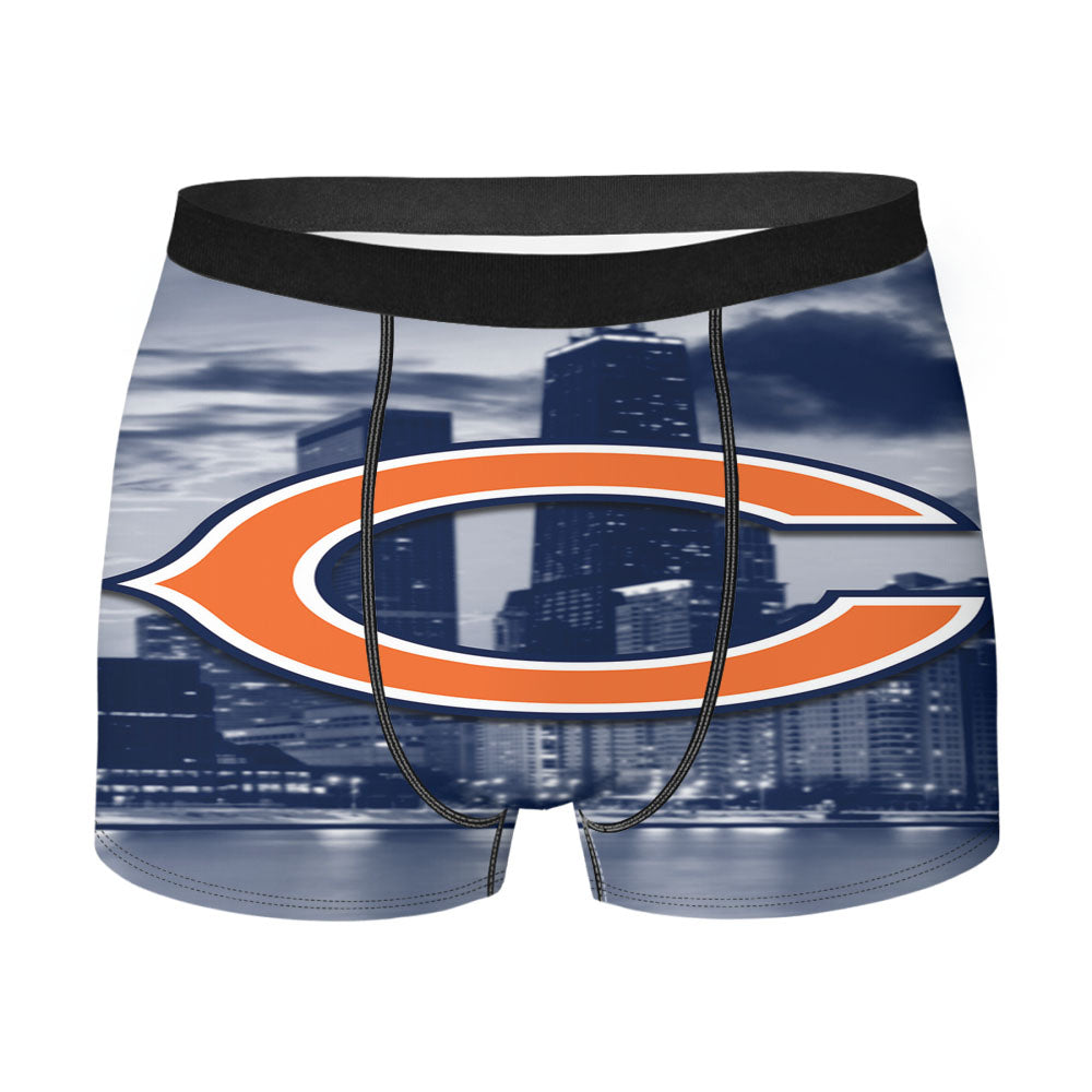 Chicago Bears Emblem Men'S Boxer Briefs
