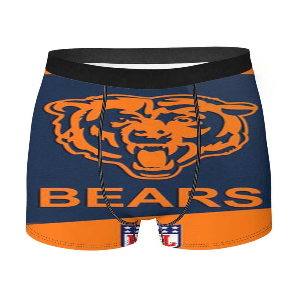Chicago Bears Nfl Sport Logo Men'S Boxer Briefs