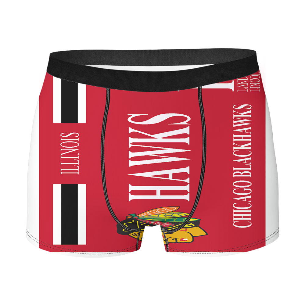 Chicago Blackhawks 2 Men'S Boxer Briefs