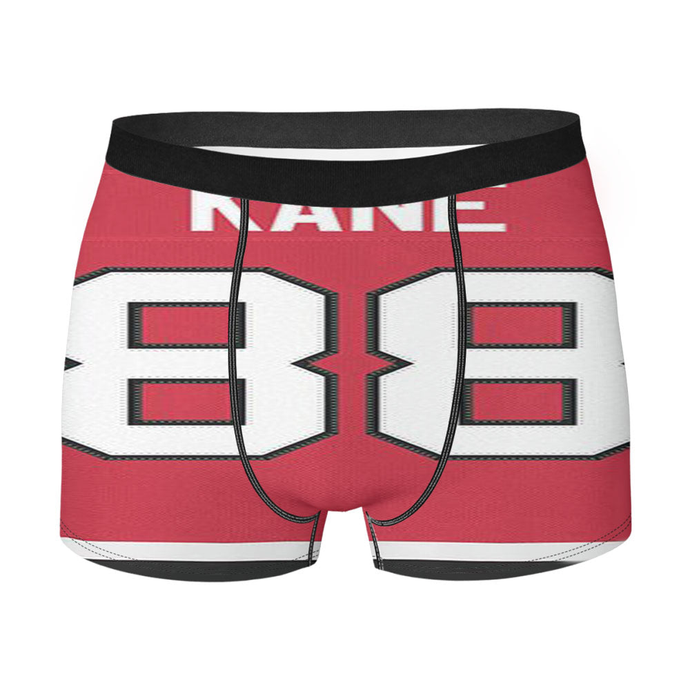 Chicago Blackhawks Jersey Men'S Boxer Briefs