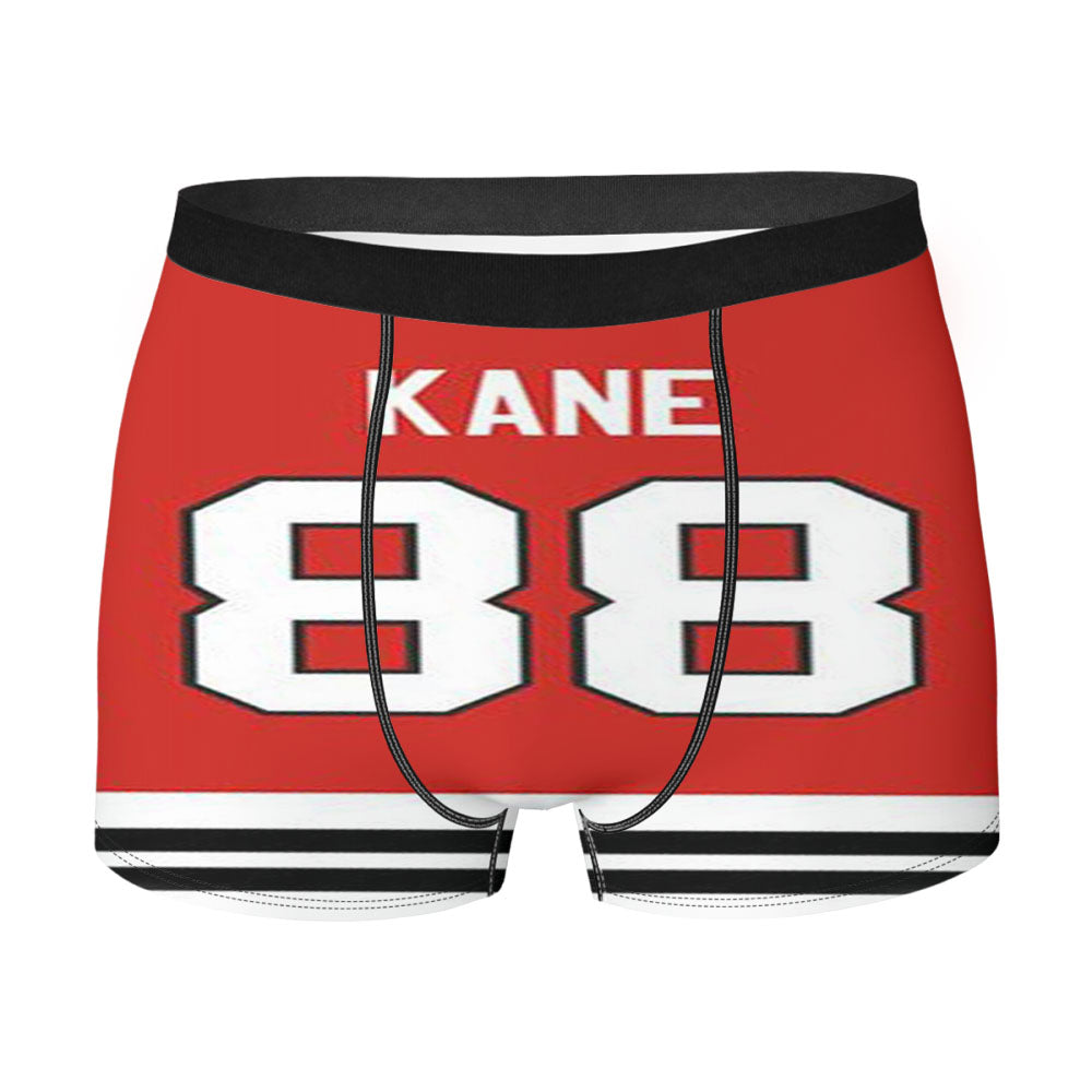 Chicago Blackhawks Patrick Kane Jersey Back Men'S Boxer Briefs