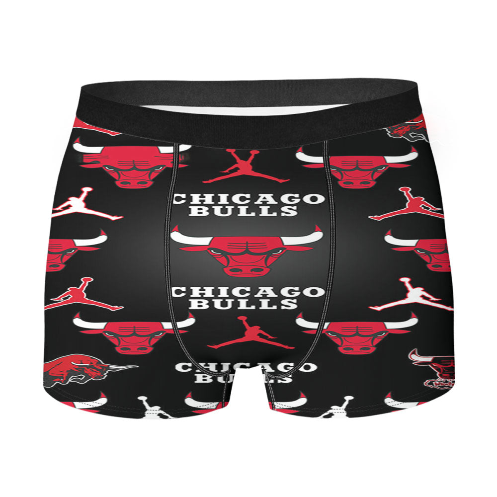 Chicago Bulls Basketball Symbols Men'S Boxer Briefs