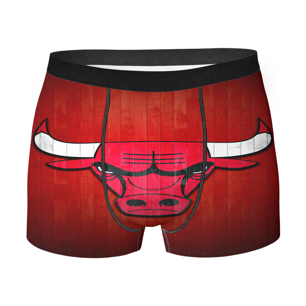 Chicago Bulls Hardwood 2 Men'S Boxer Briefs