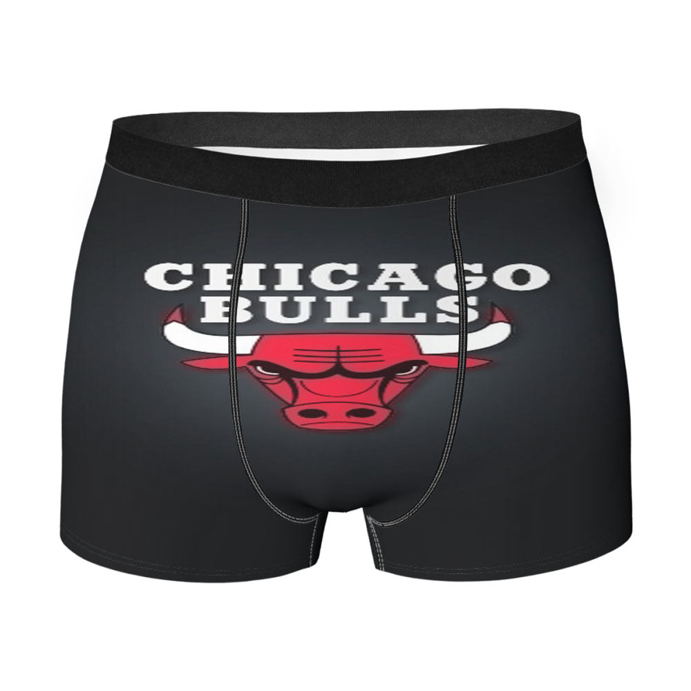 Chicago Bulls Wallpaper Men'S Boxer Briefs