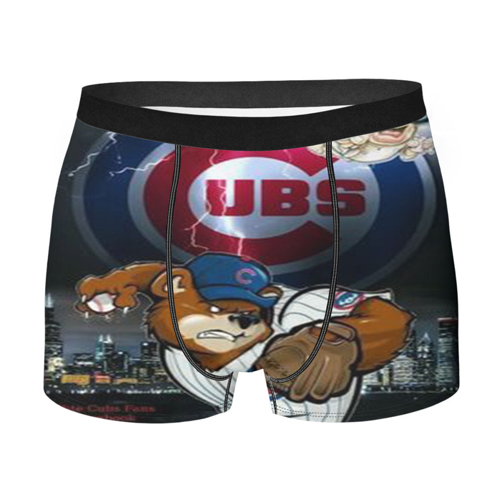 Chicago Cubs 3 Men'S Boxer Briefs