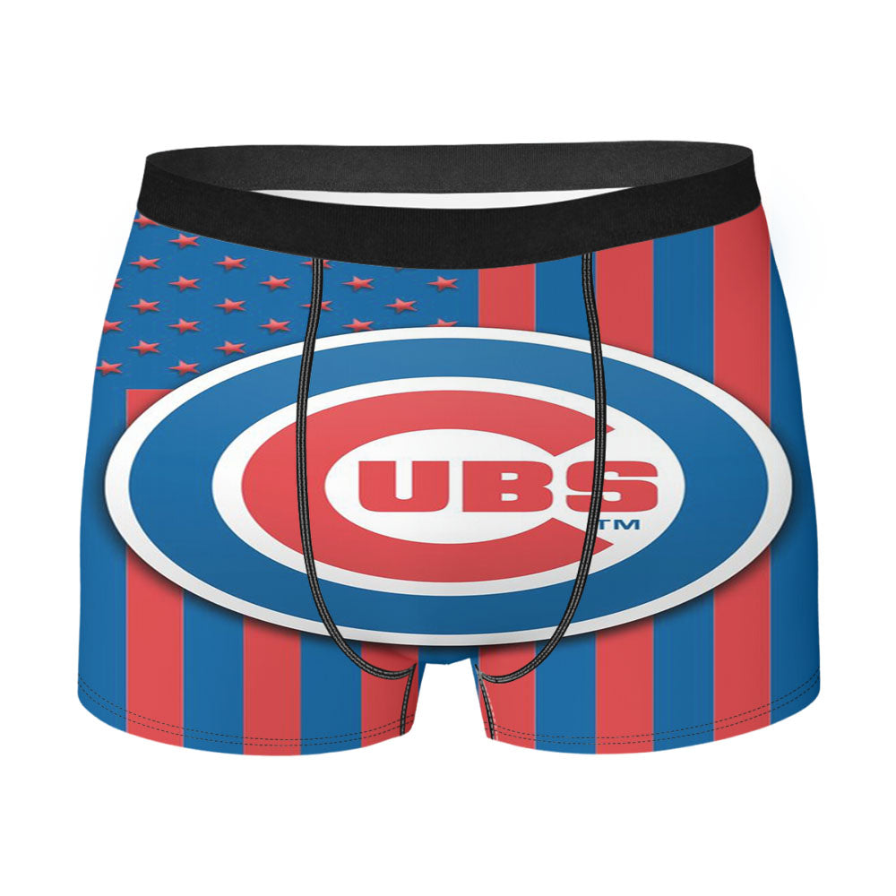 Chicago Cubs America Forever Men'S Boxer Briefs