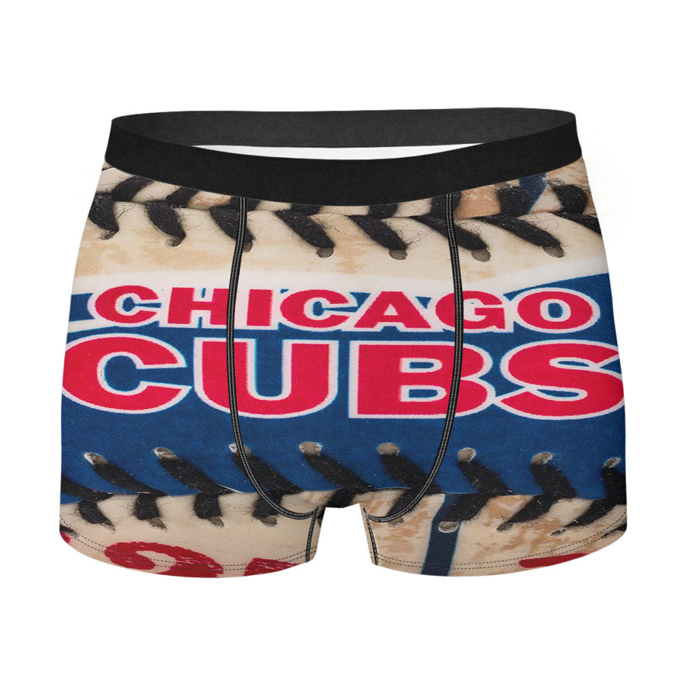 Chicago Cubs Baseball Skin Men'S Boxer Briefs