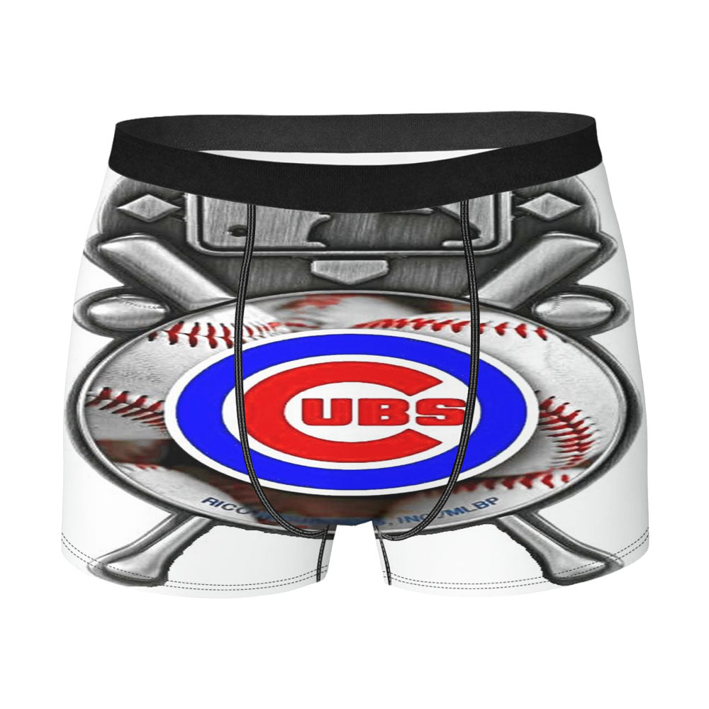Chicago Cubs Baseball Team Men'S Boxer Briefs