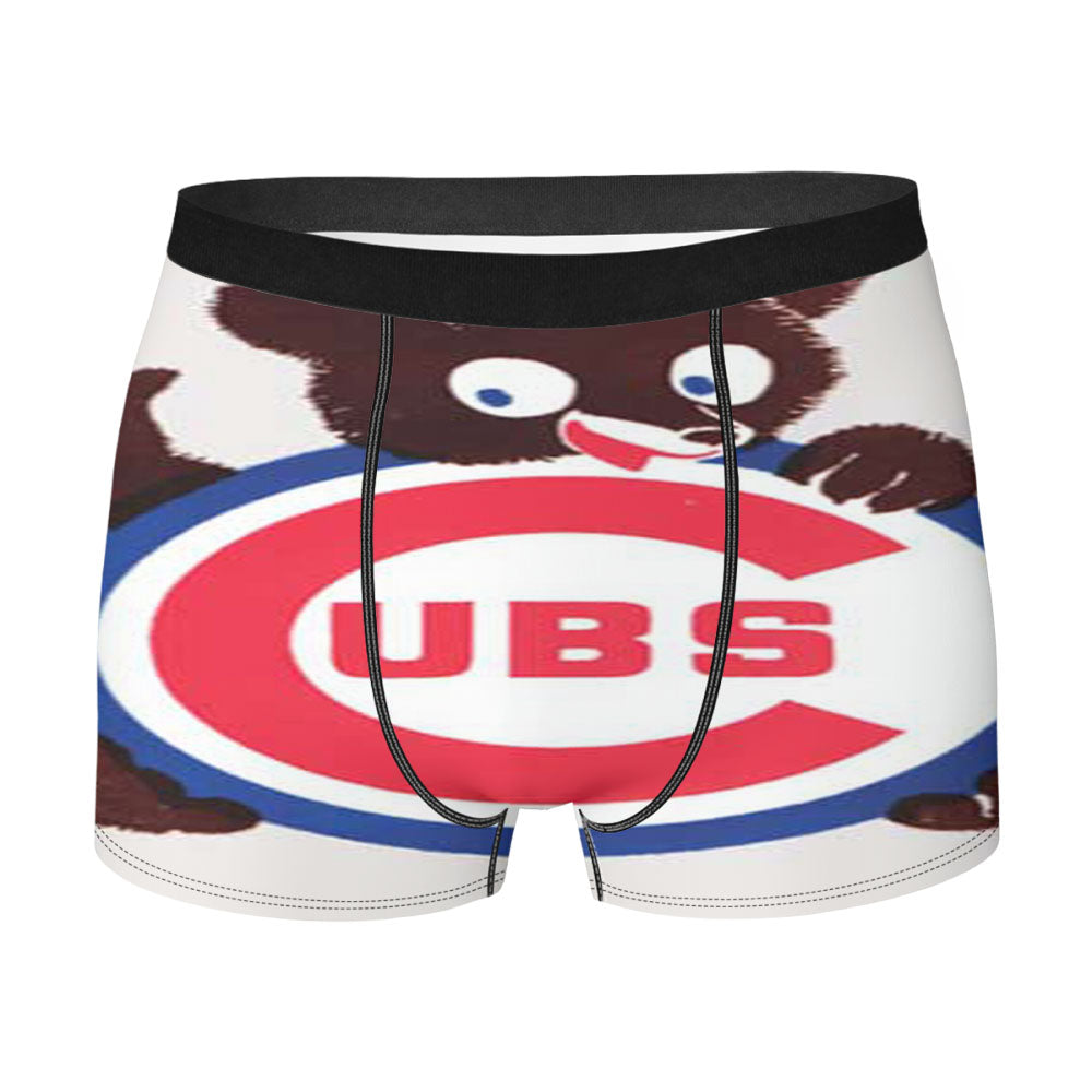 Chicago Cubs Cute Logo Men'S Boxer Briefs