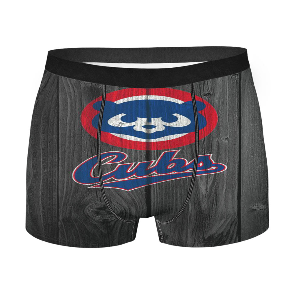 Chicago Cubs Logo Men'S Boxer Briefs