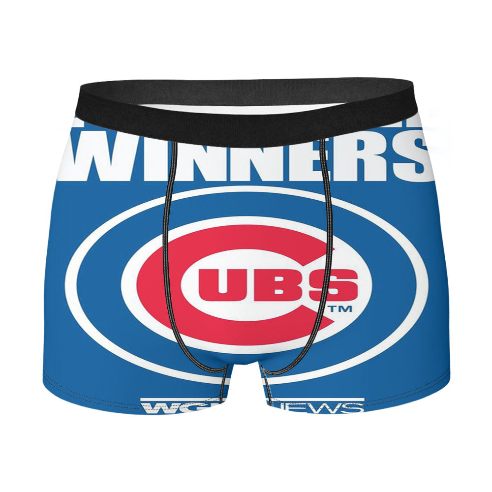 Chicago Cubs Loveable Winner Men'S Boxer Briefs