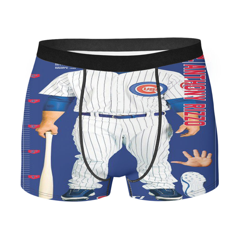 Chicago Cubs Player Men'S Boxer Briefs