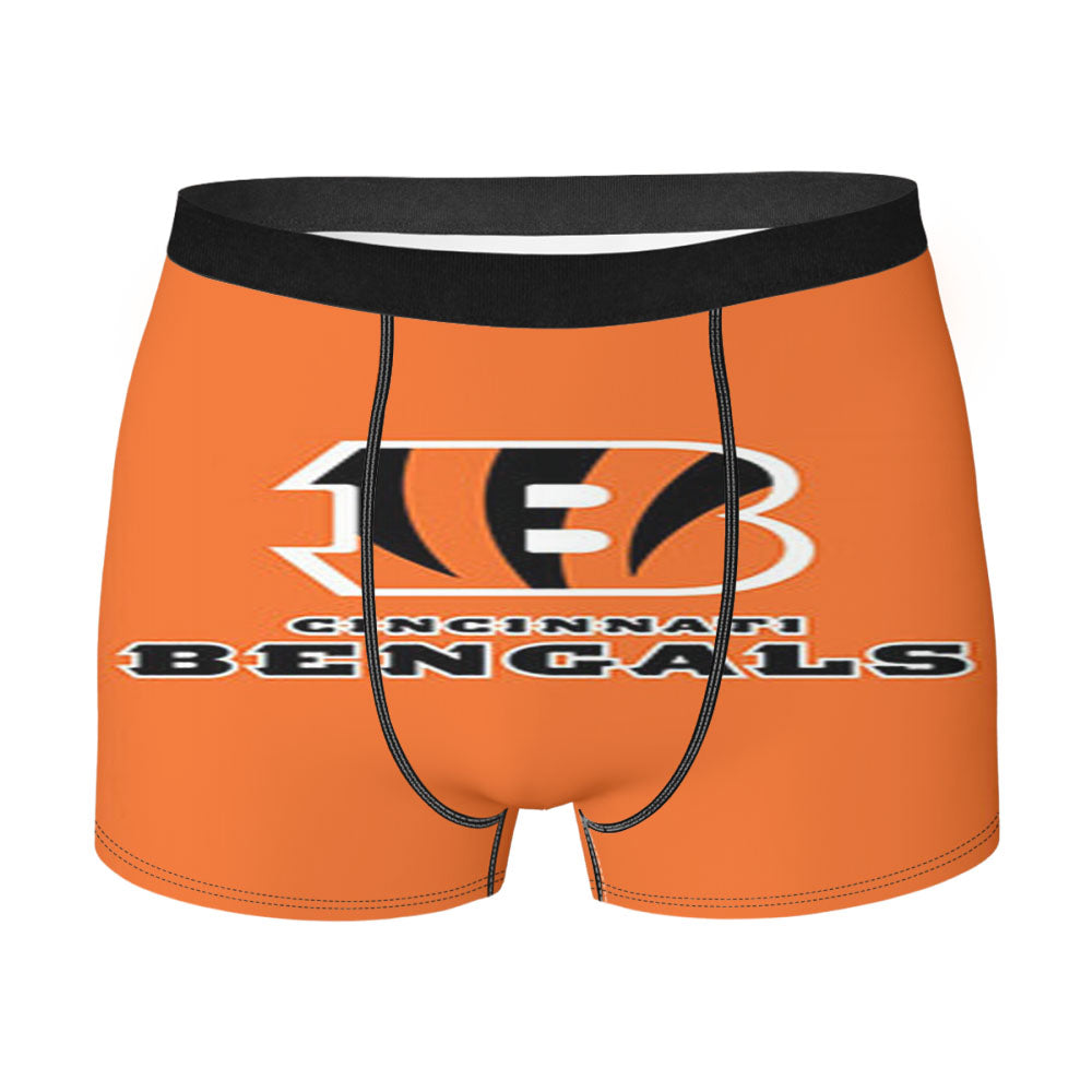 Cincinnati Bengals Orange Men'S Boxer Briefs
