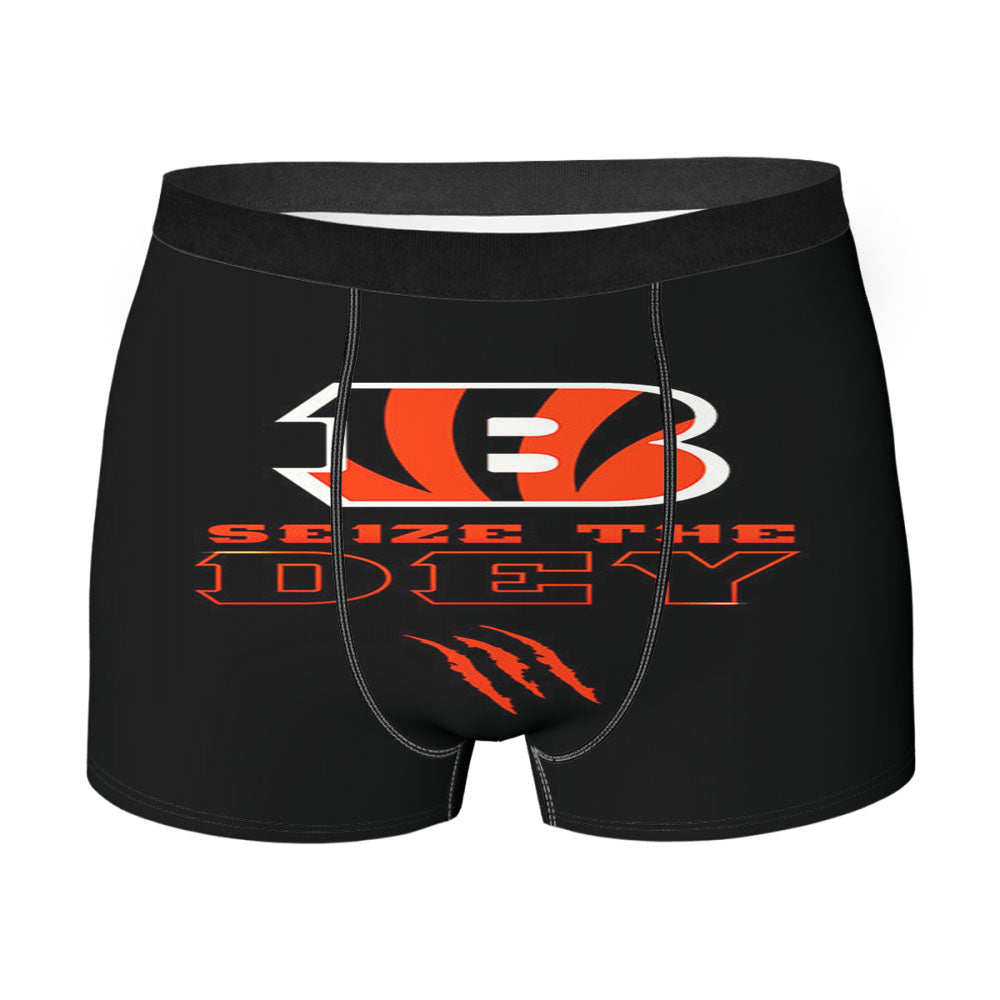 Cincinnati Bengals Seize Dey Men'S Boxer Briefs