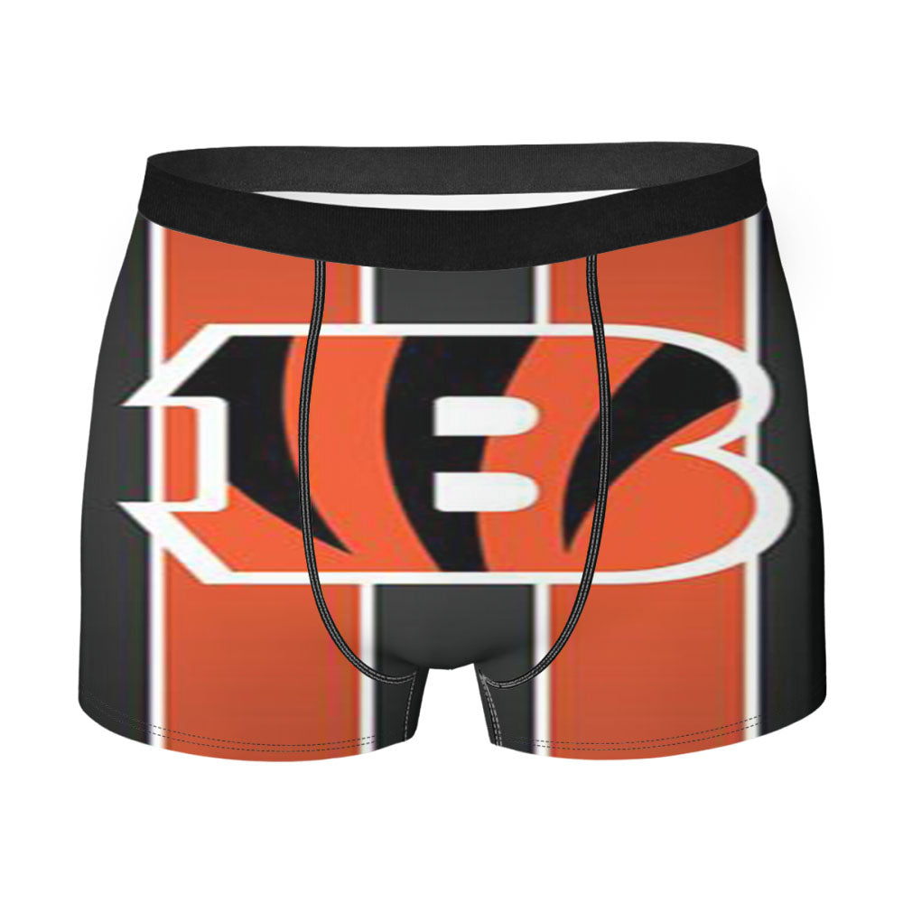 Cincinnati Bengals Stripe Men'S Boxer Briefs