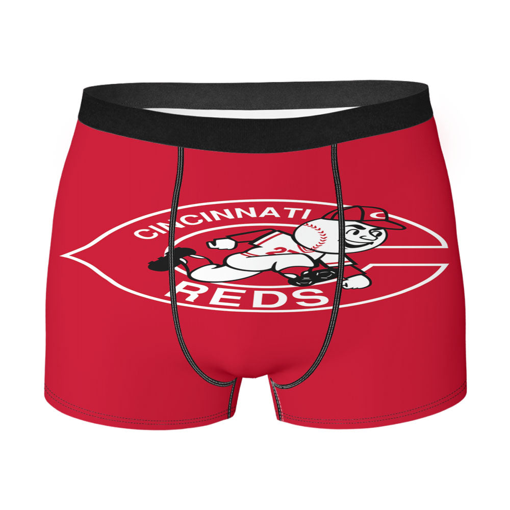 Cincinnati Red Logo Men'S Boxer Briefs